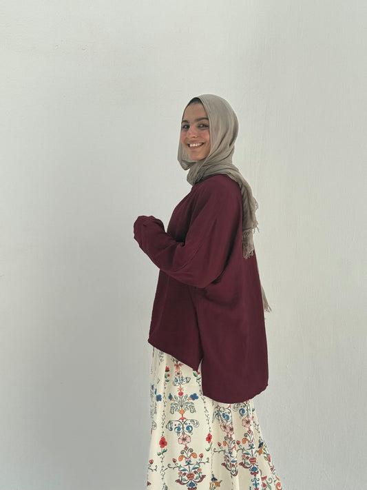 Oversized top
