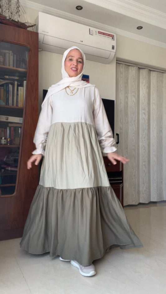 Crincle dress