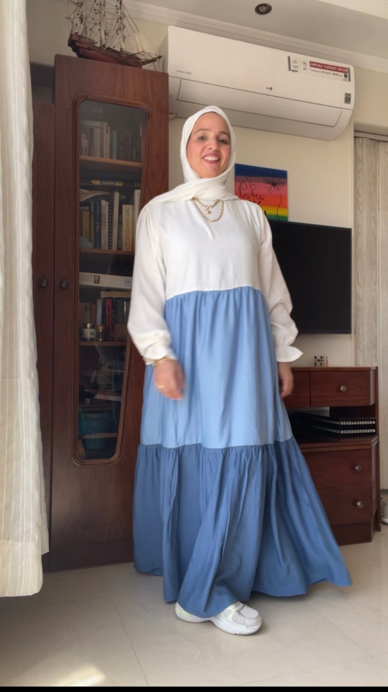 Crincle dress