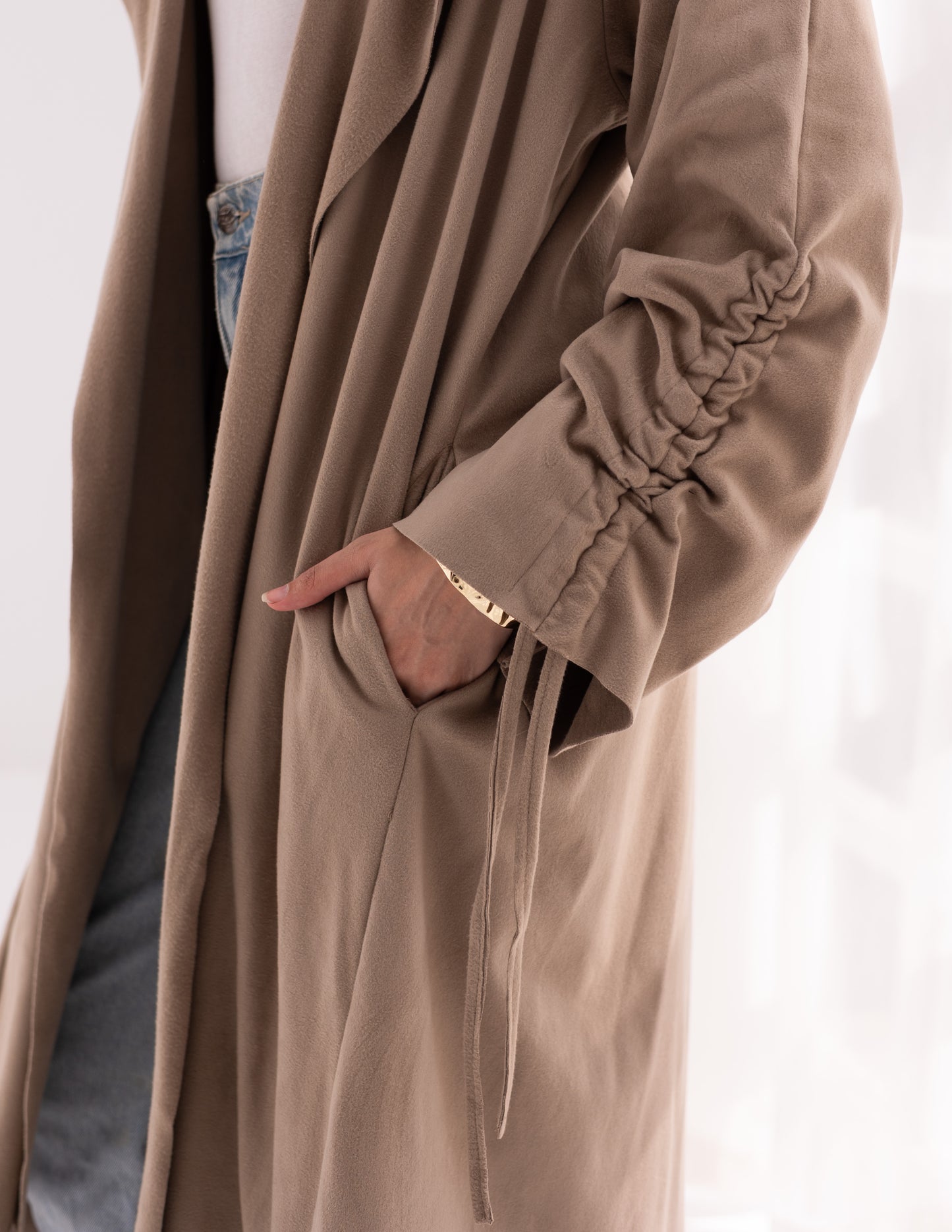 Fleece warm cardigan