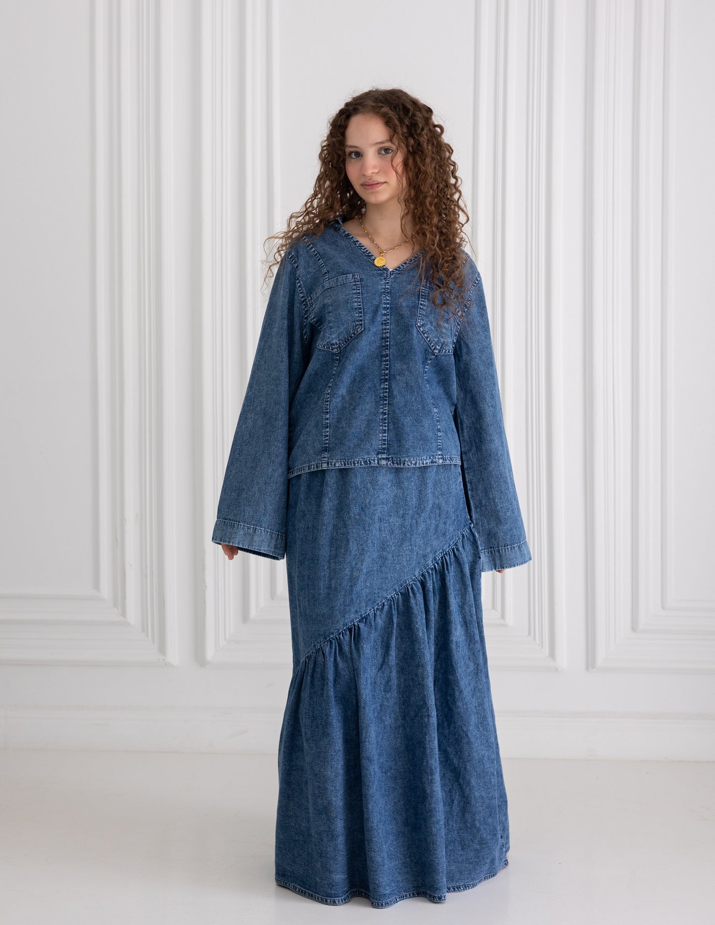 denim skirt