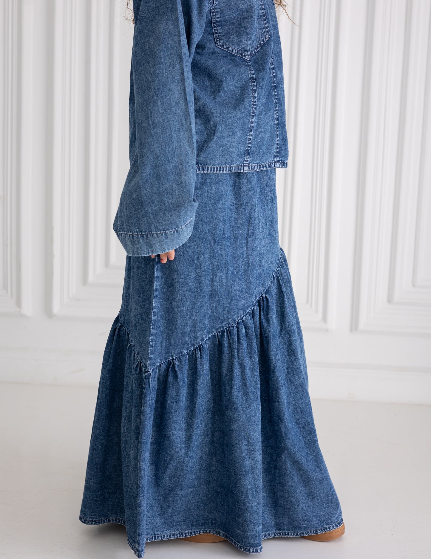 denim skirt