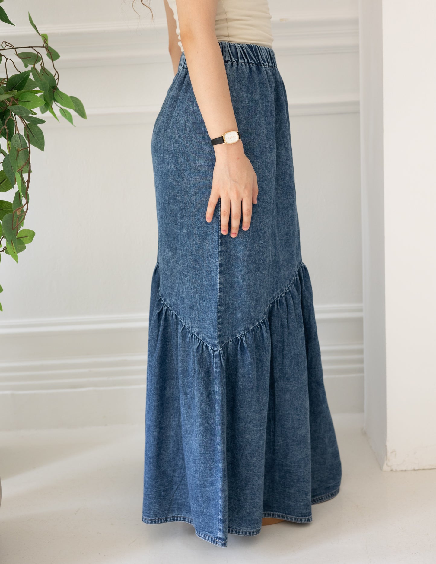 denim skirt