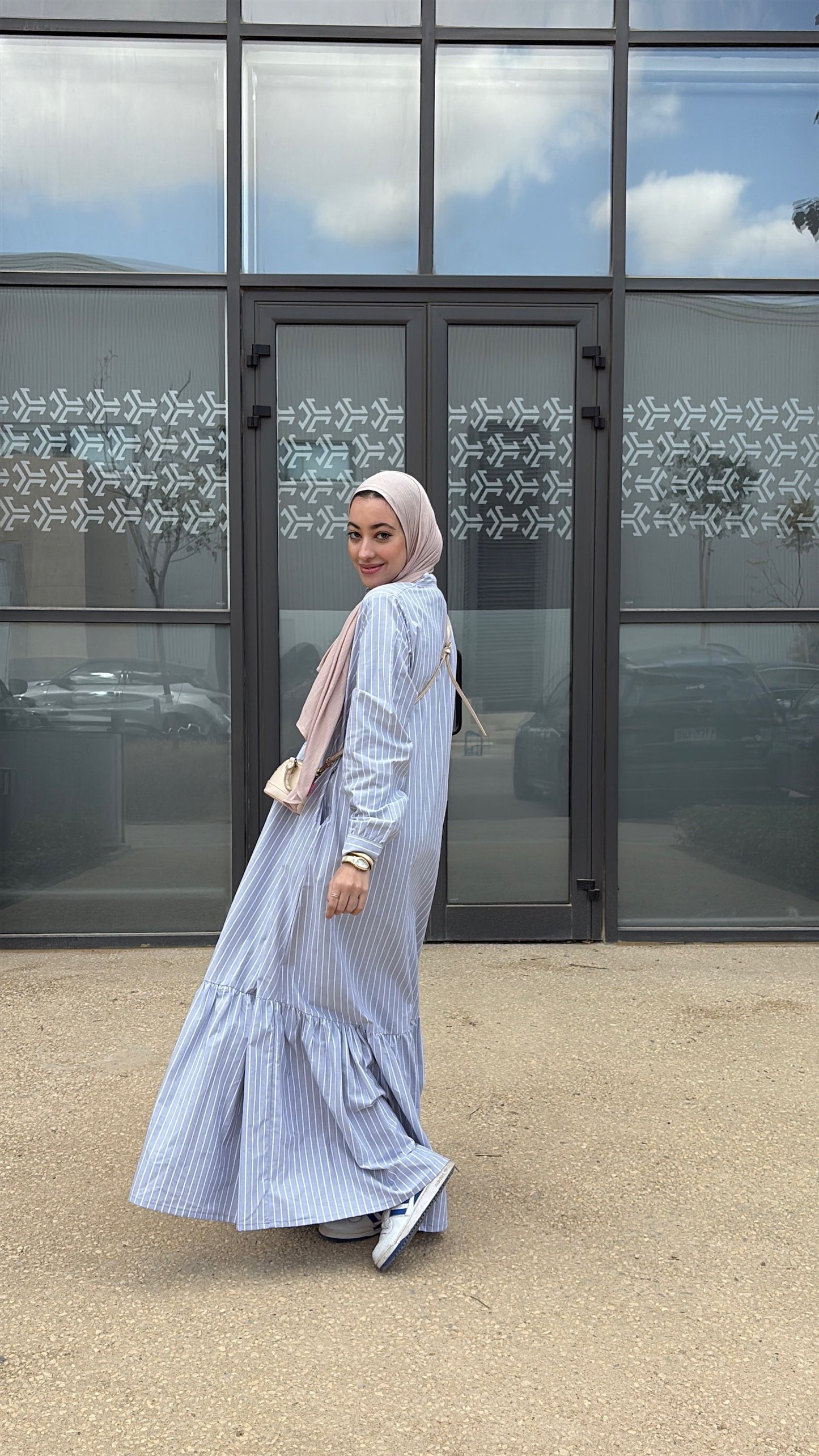 Poplin dress