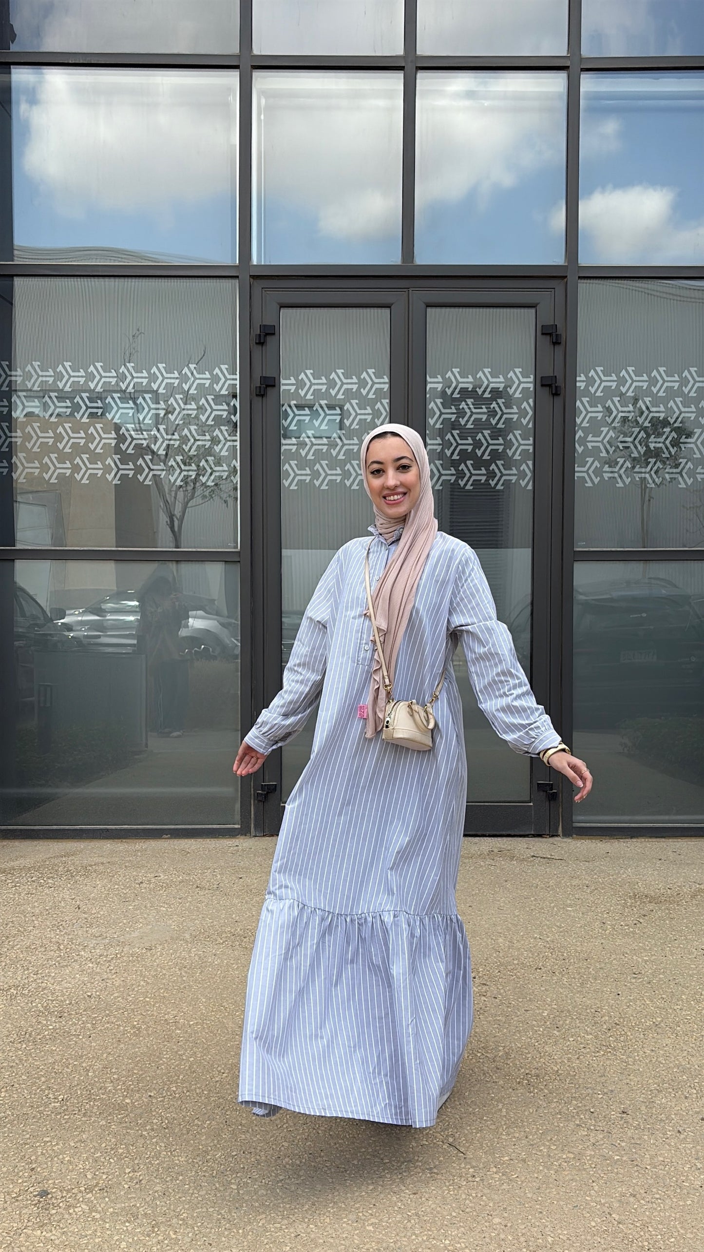 Poplin dress