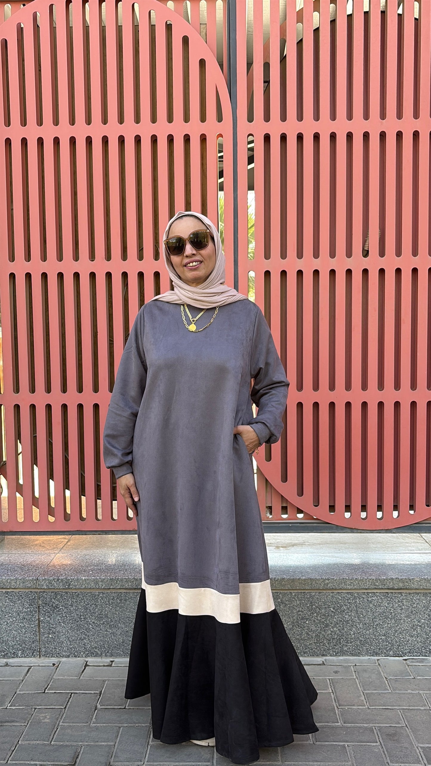 فستان تريو من الشموا