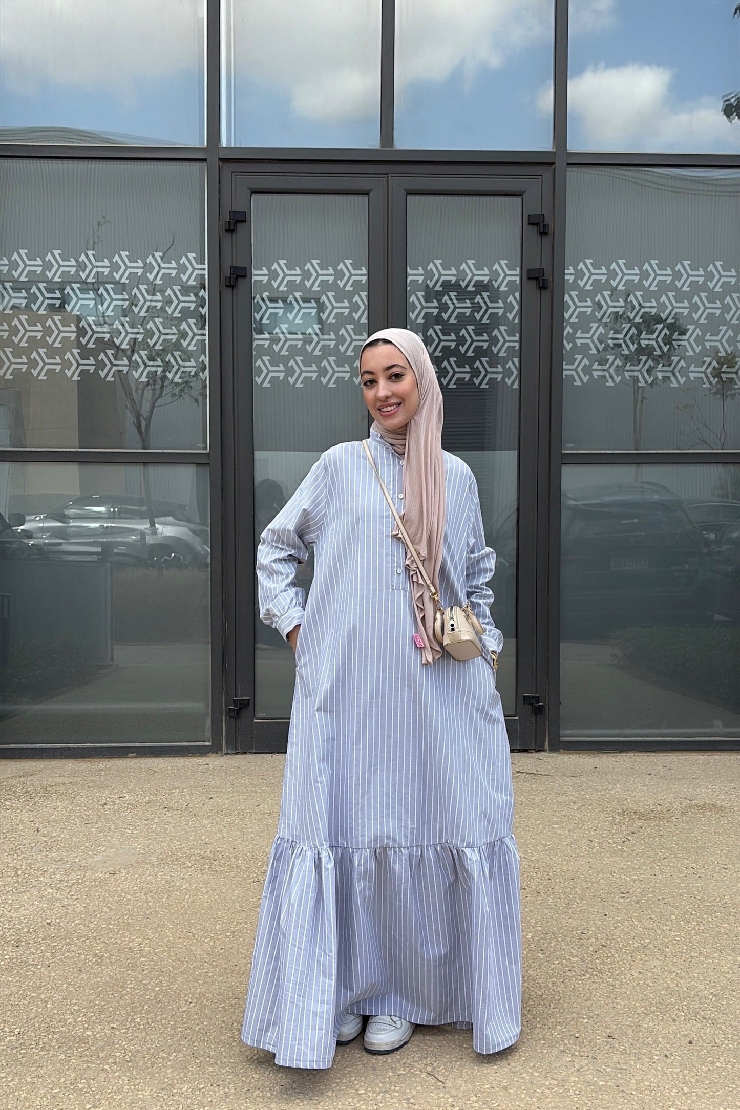 Poplin dress