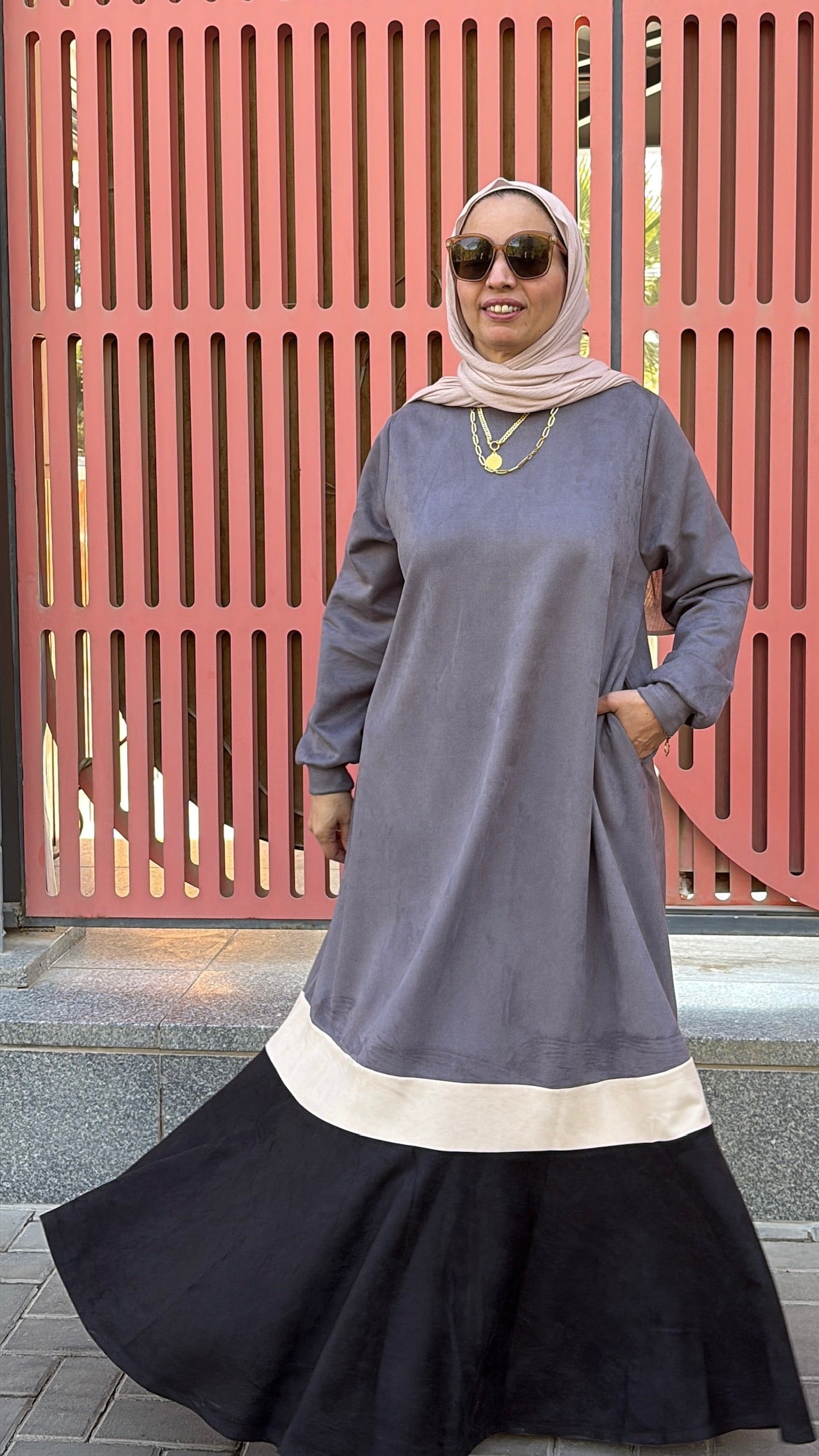 فستان تريو من الشموا