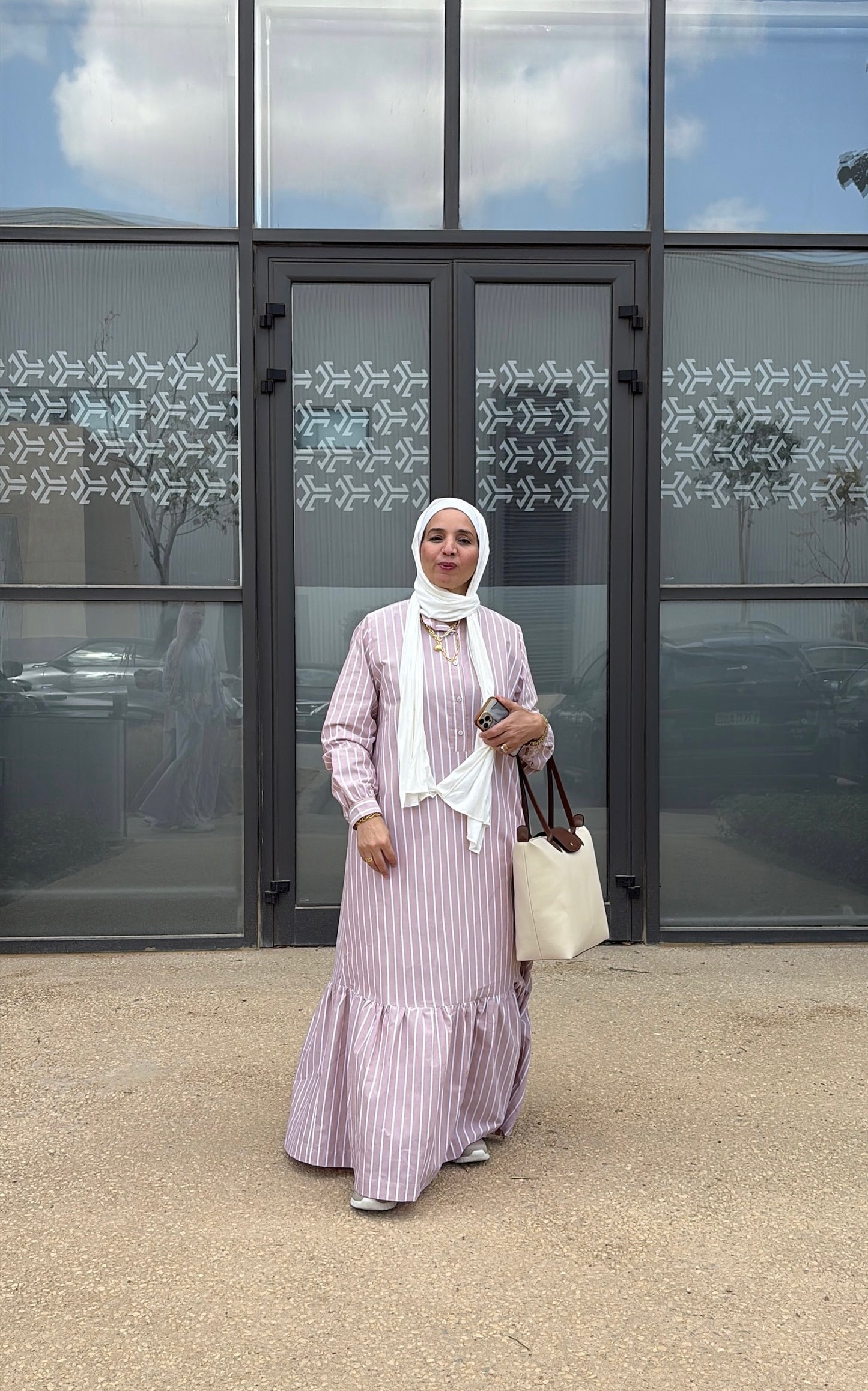 Poplin dress