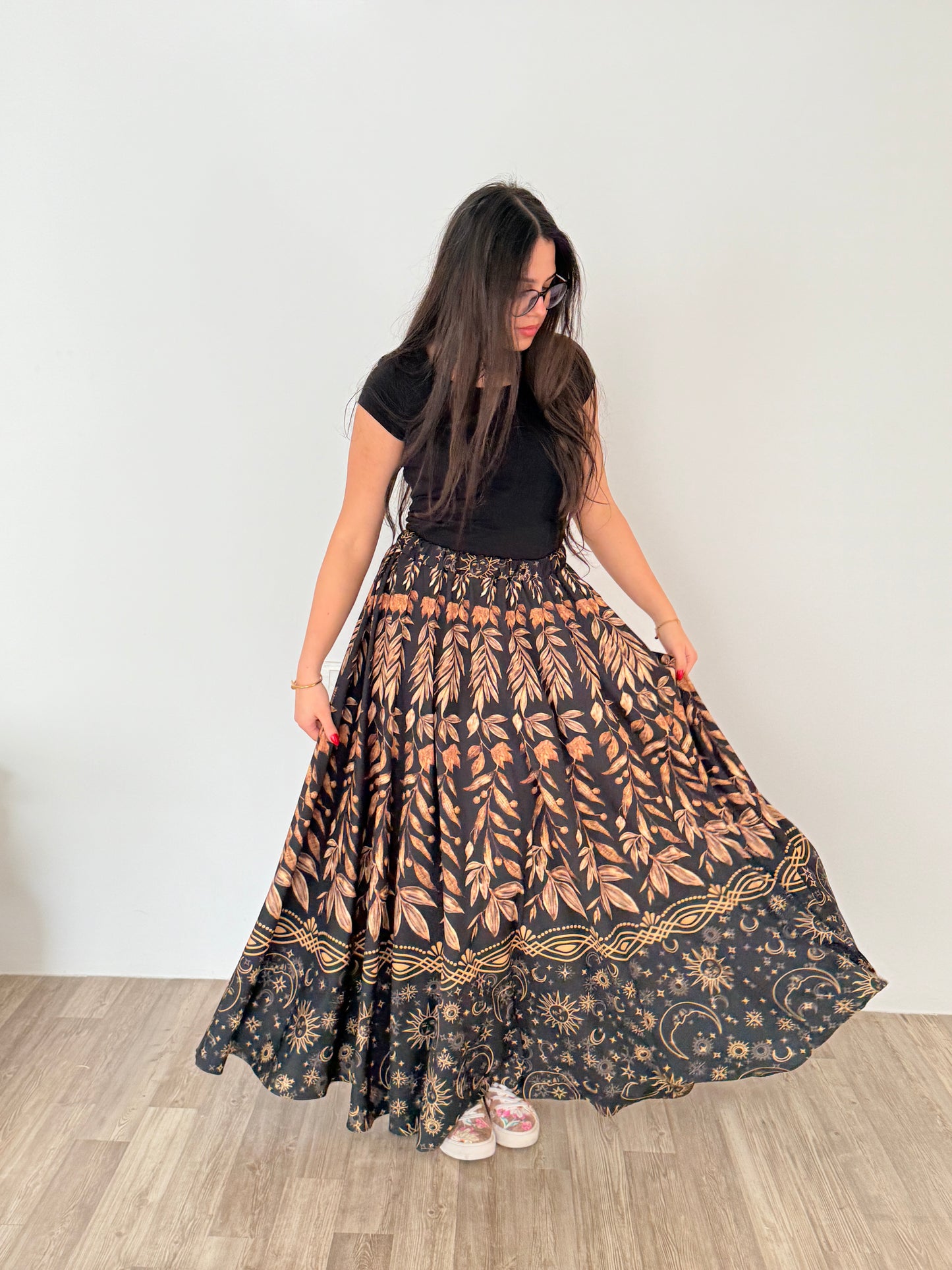 Night Garden Skirt