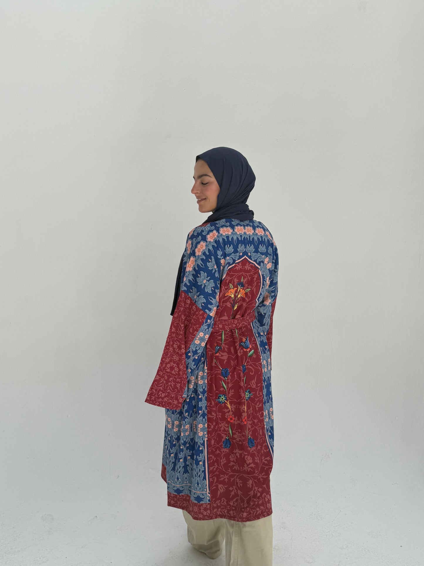 Azure kimono