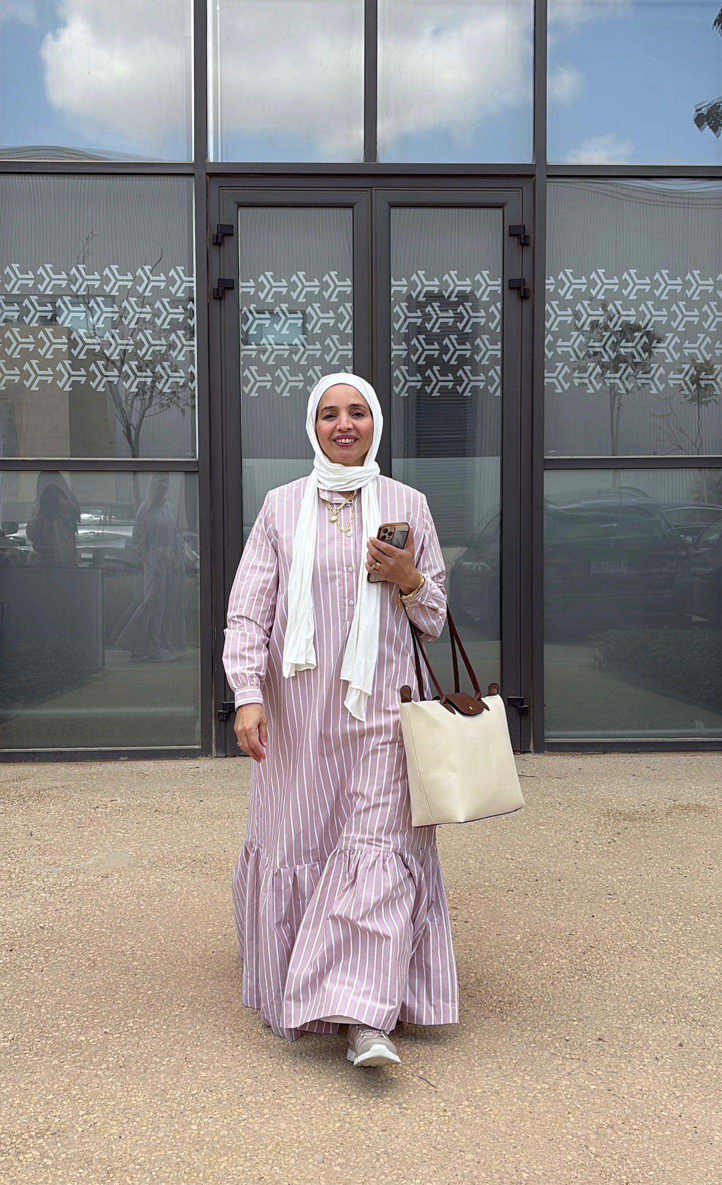 Poplin dress