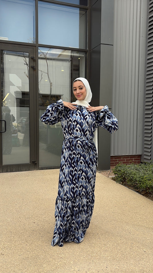 Cotton viscose dress