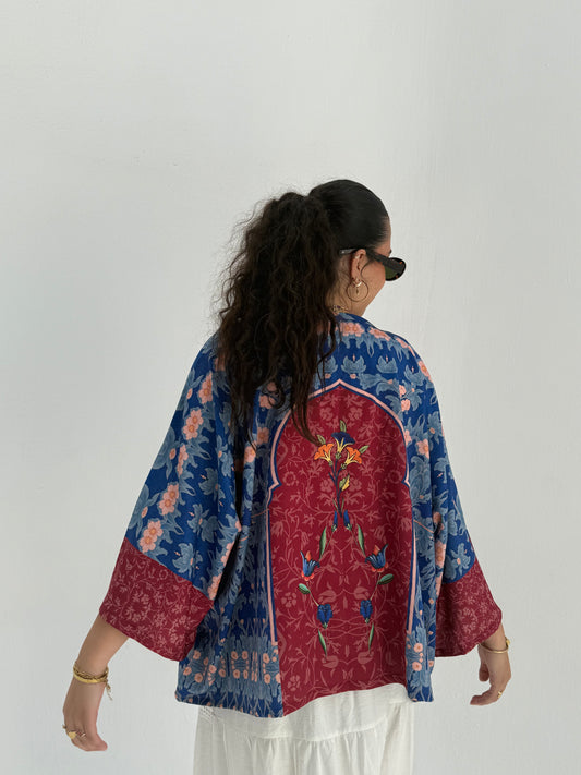 Azure kimono