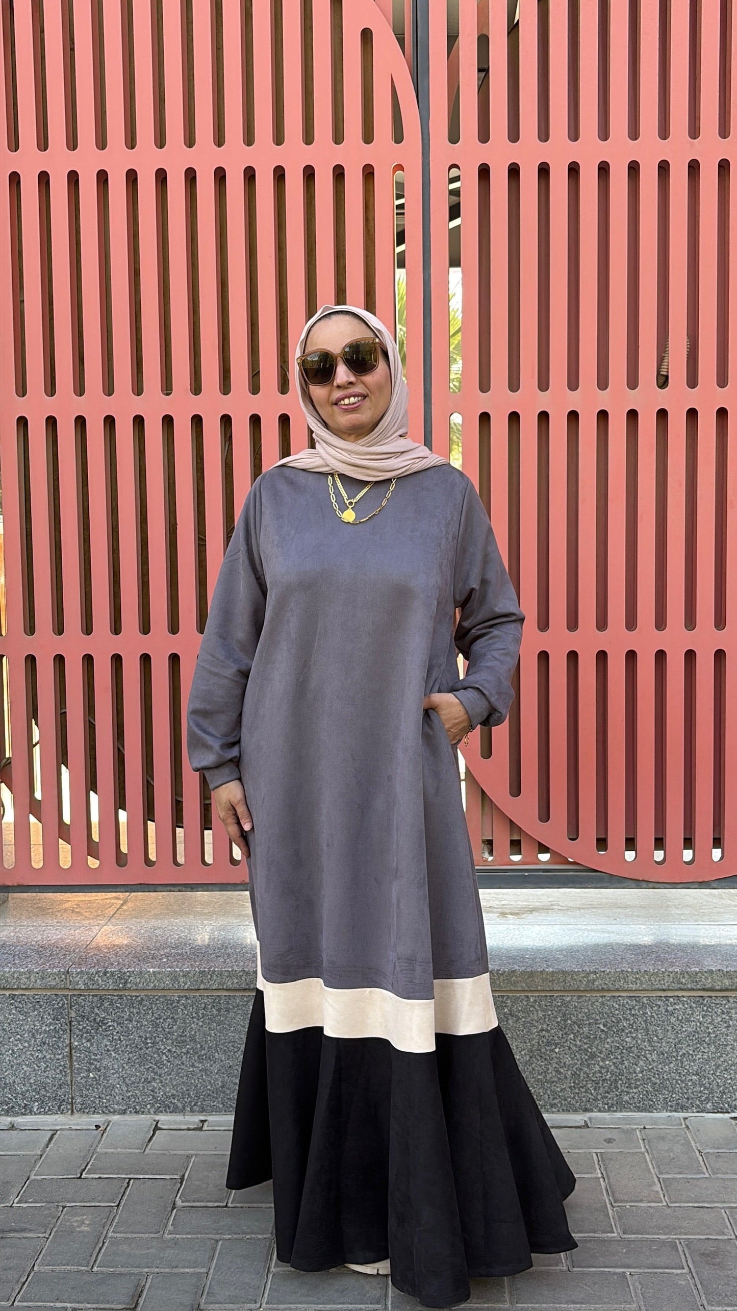 فستان تريو من الشموا