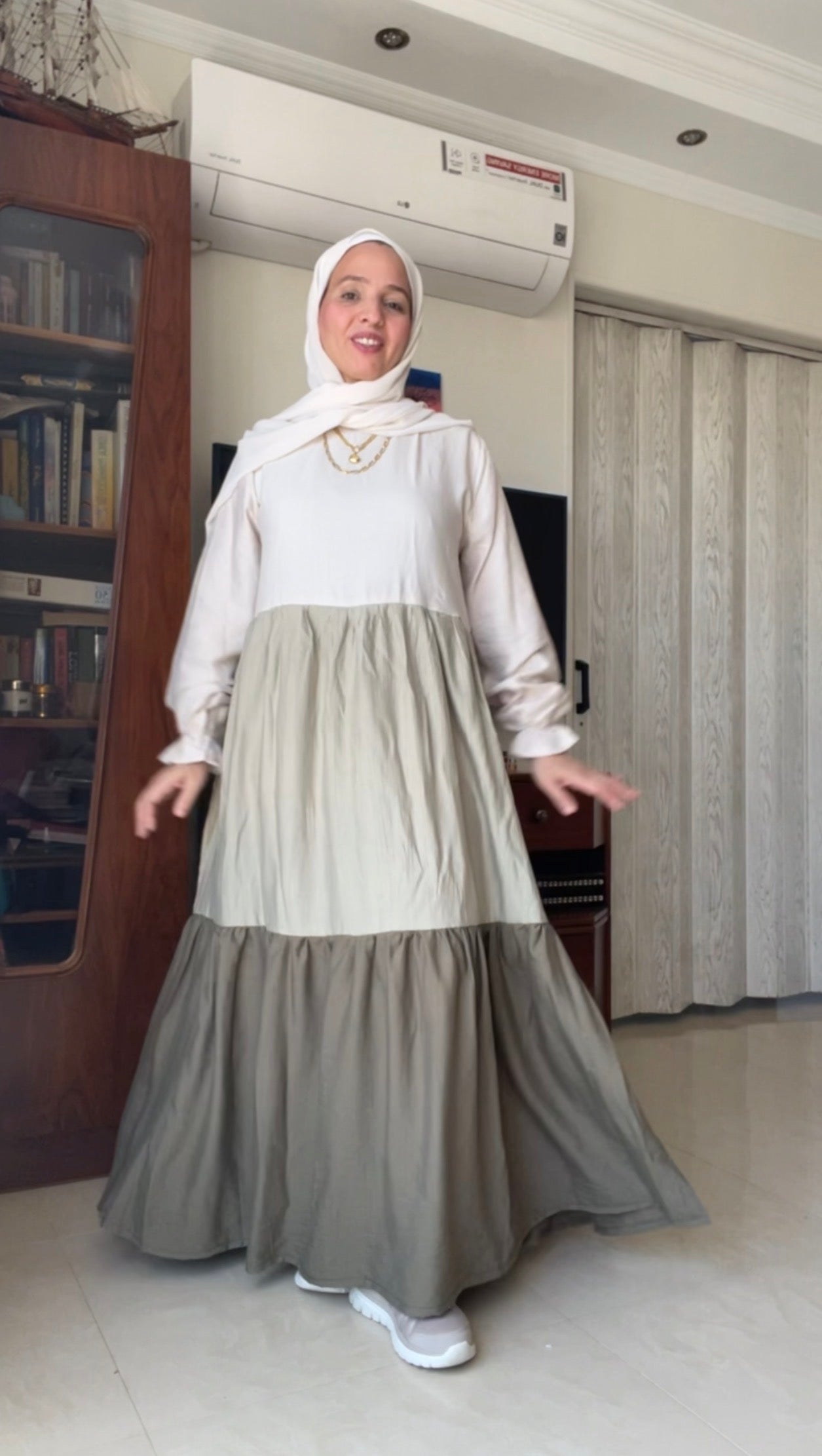 Crincle dress