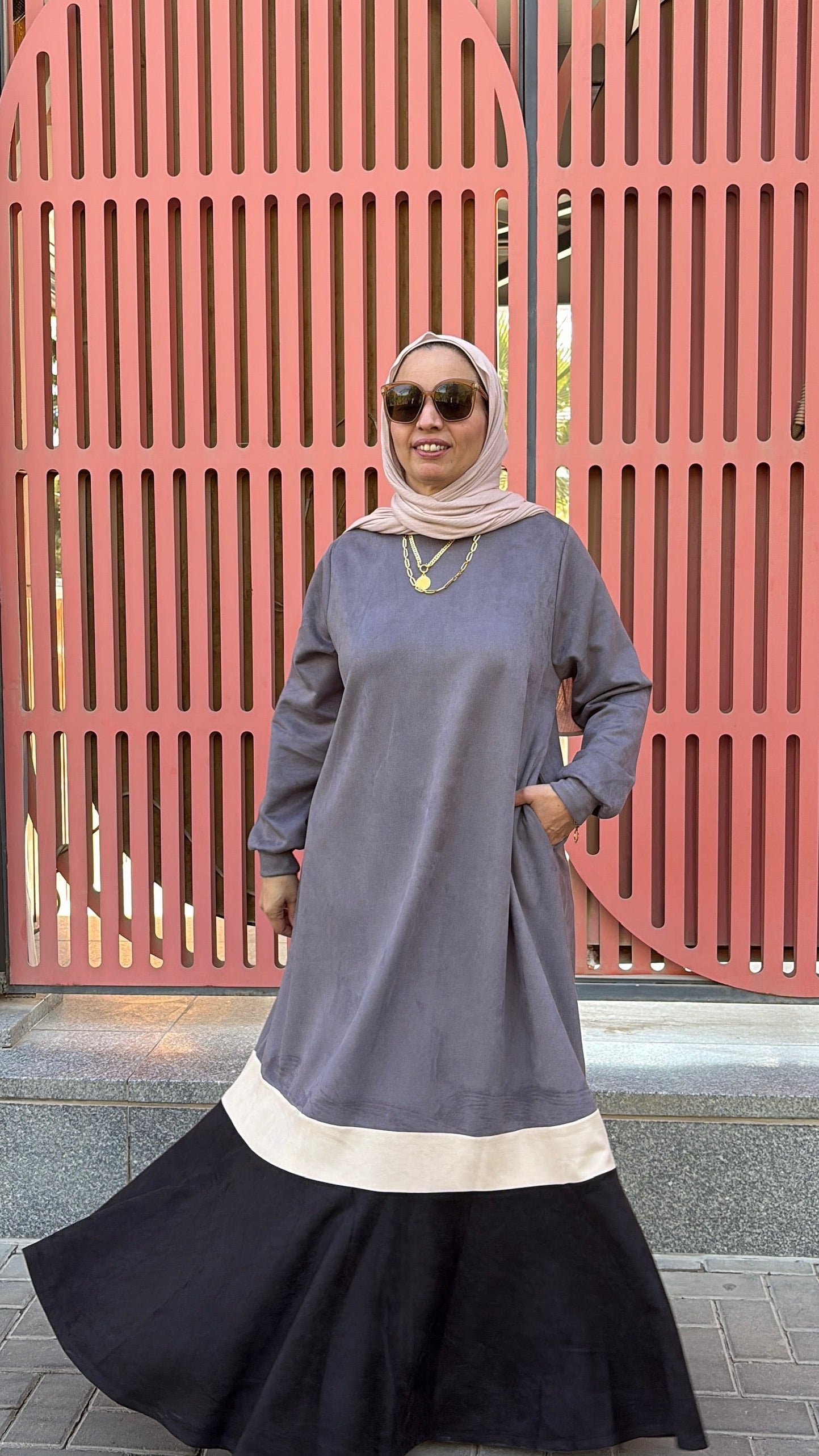 فستان تريو من الشموا