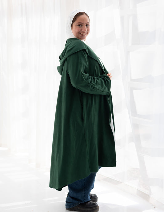 Fleece warm cardigan