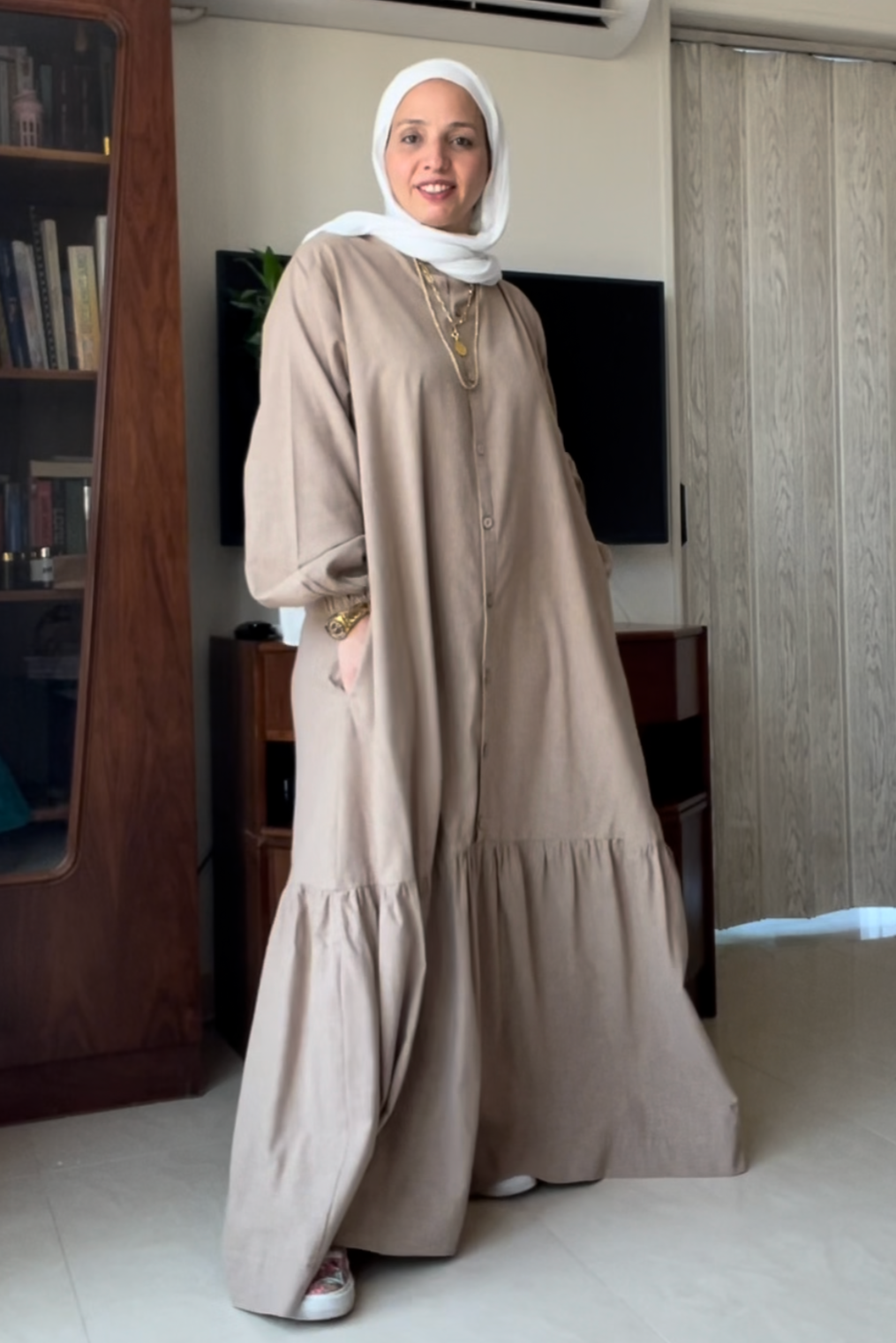 Linen dress