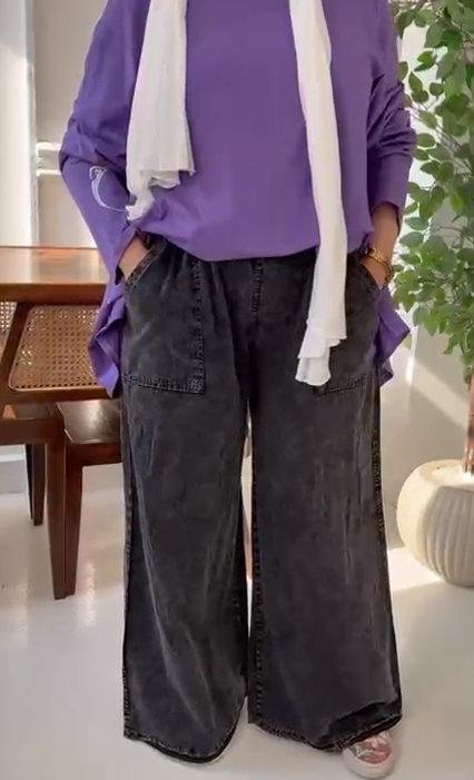 DENIM PANTS